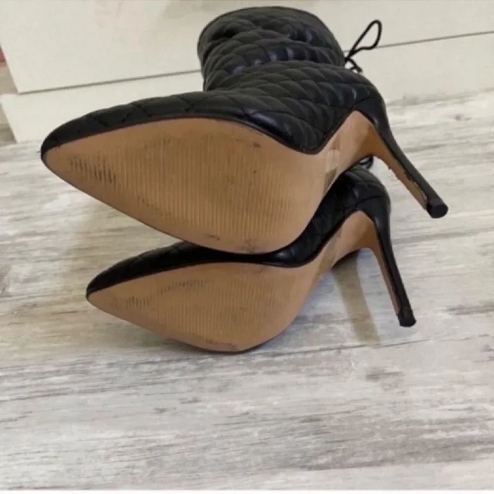 Unbranded Women's Black and Black Boots